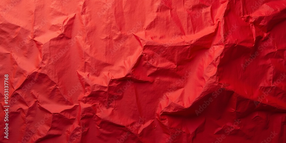 custom made wallpaper toronto digitalPaper Textured in Red Featuring Vibrant Crumpled Paper with Intricate Folds and a Rich Tactile Quality