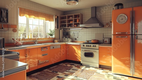 1970s kitchen transformation processed to whole foods vintage appliances