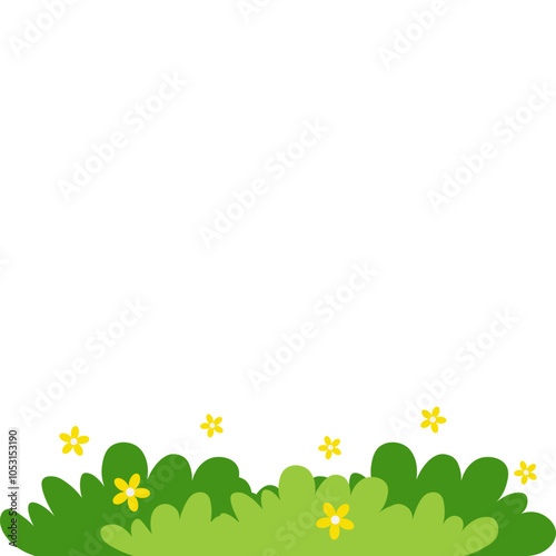 Grass with Flower