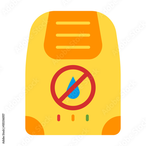 Dehumidifier Flat Icon Design