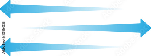 Airflow Arrow Wind and Motion Symbol