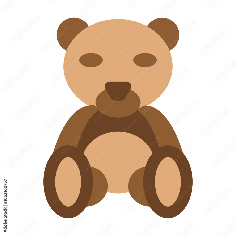 Toys Flat Icon Design Toys Flat Icon Design