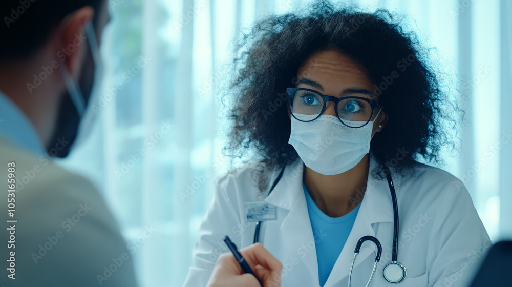 doctor examining a patient doctor examining a patient