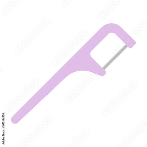 Dental Floss Flat Icon Design