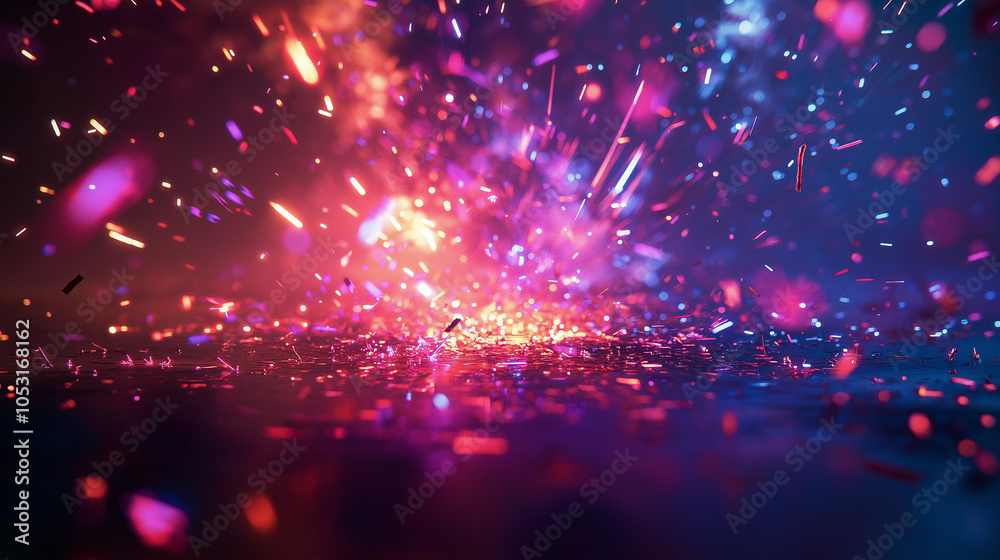 Fototapeta premium Happy New Year 2025 