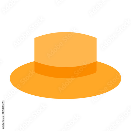 Hat Flat Icon Design