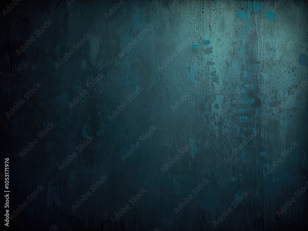 Fototapeta premium Abstract blue cement wall texture and background. blue gradient background. Rich blue texture. Abstract red background.