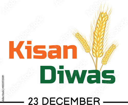 Happy Farmer day kisan diwas 23 december