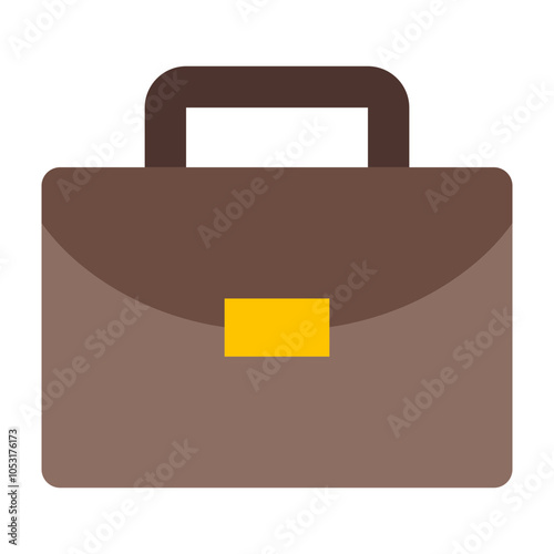 Satchel Flat Icon Design