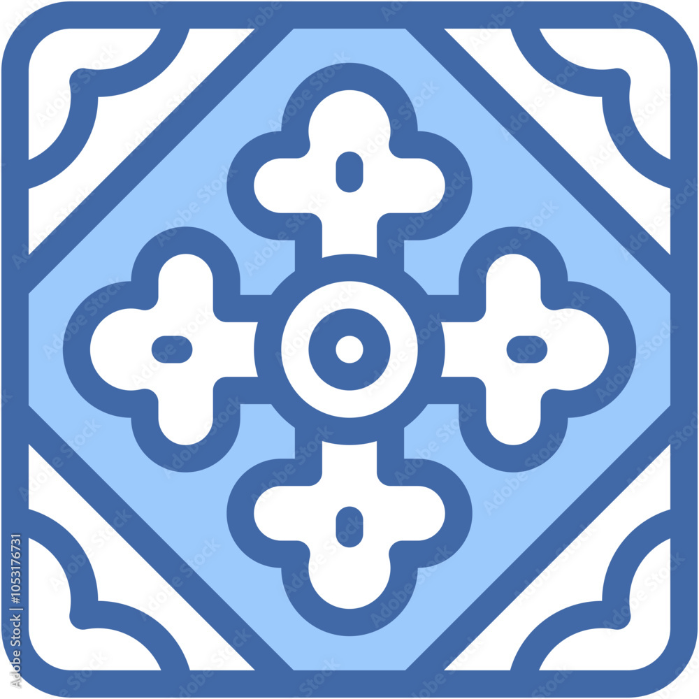 Vector Icon Tile, Texture, Art, Design, Adornment, Decor Vector Icon Tile, Texture, Art, Design, Adornment, Decor
