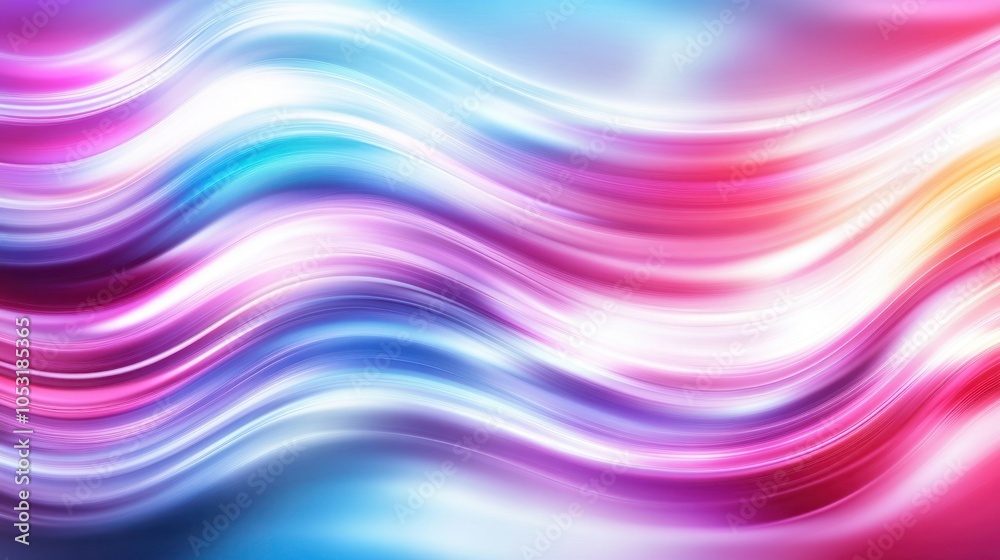 Abstract Colorful Swirling Waves Background Abstract Colorful Swirling Waves Background