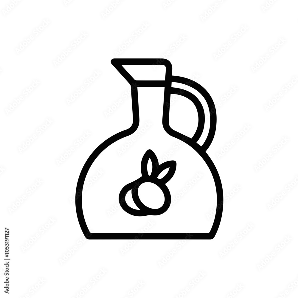 Oil icon symbol vector image Illustration
