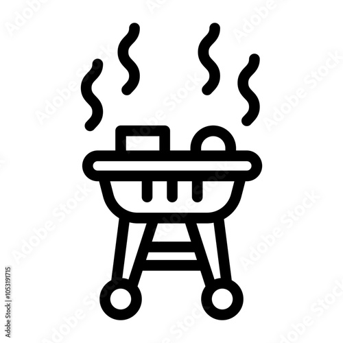 grill outline style
