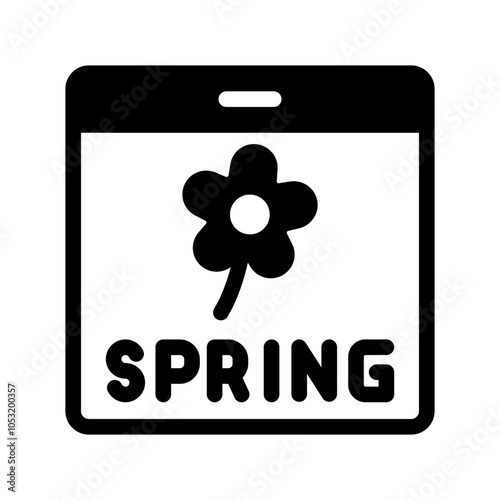 flower website glyph style