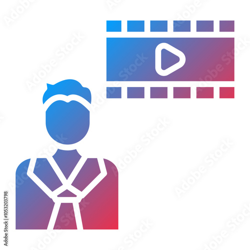 Film Director icon style