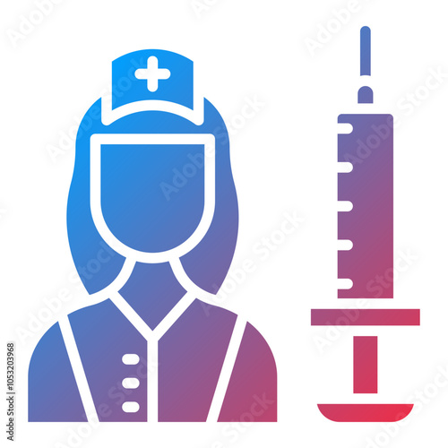 Nurse icon style