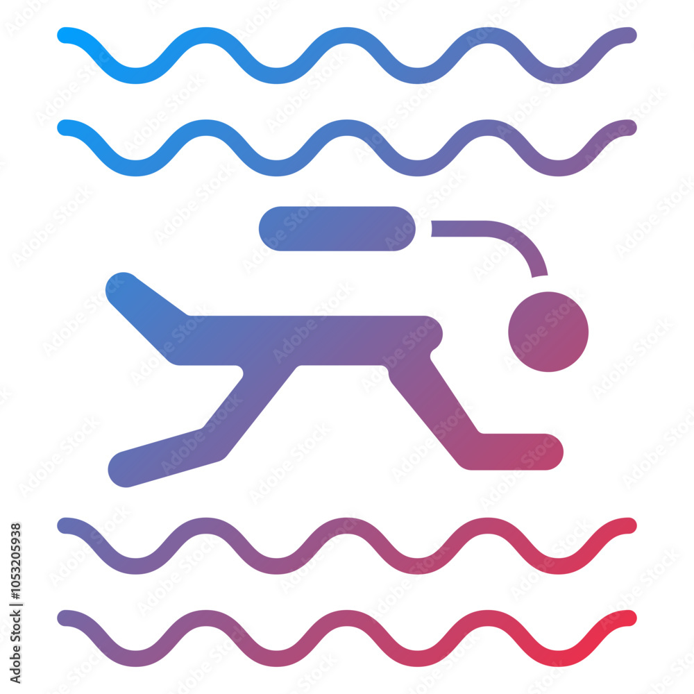 Scuba Diving icon style Scuba Diving icon style