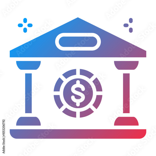 Bank icon style