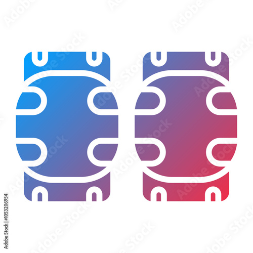 Elbow Pads icon style