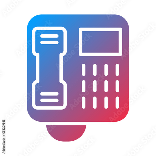 Telephone icon style