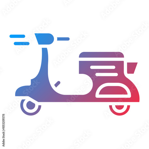 Scooter icon style