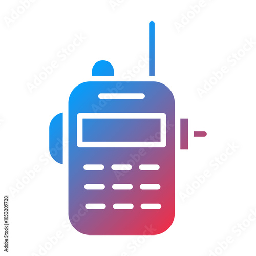 Walkie Talkie icon style