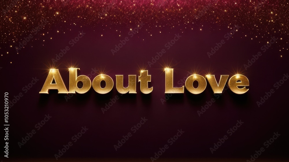 Obraz premium Youtube banners about love