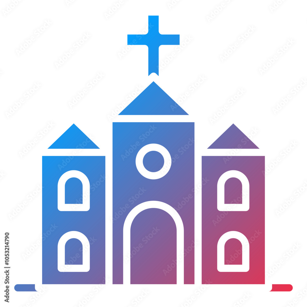 Church icon style Church icon style