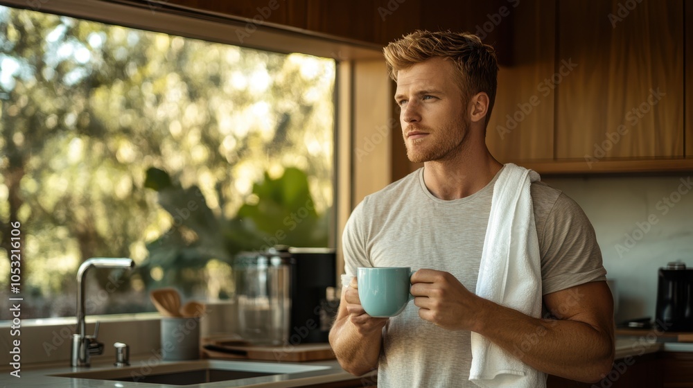 The Man with Coffee Cup The Man with Coffee Cup