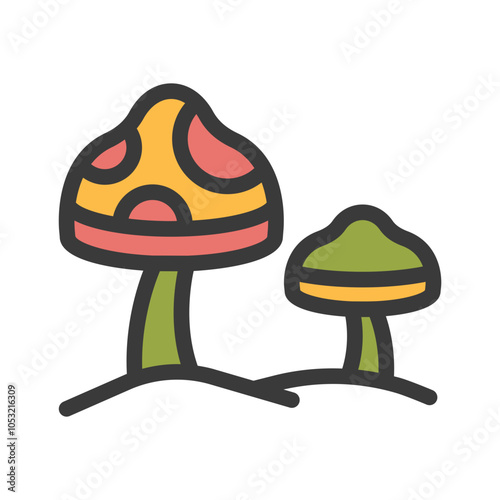 mushroom filled style
