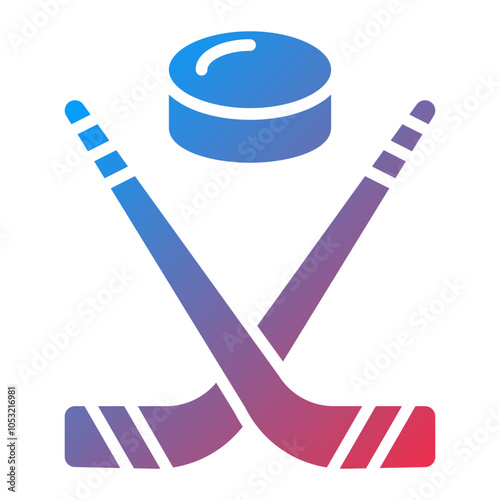 Photography Ice Hockey icon style