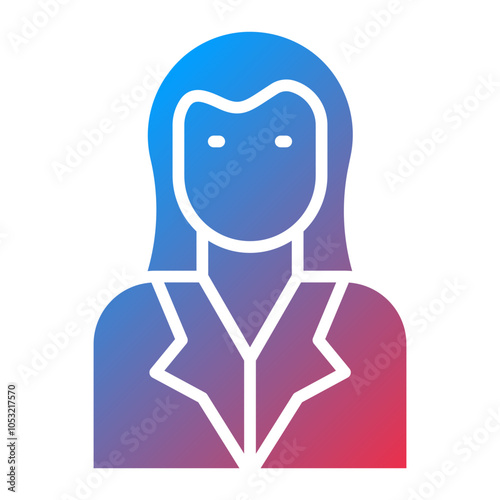 Girl icon style