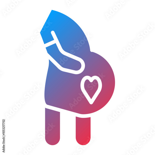 Pregnancy icon style