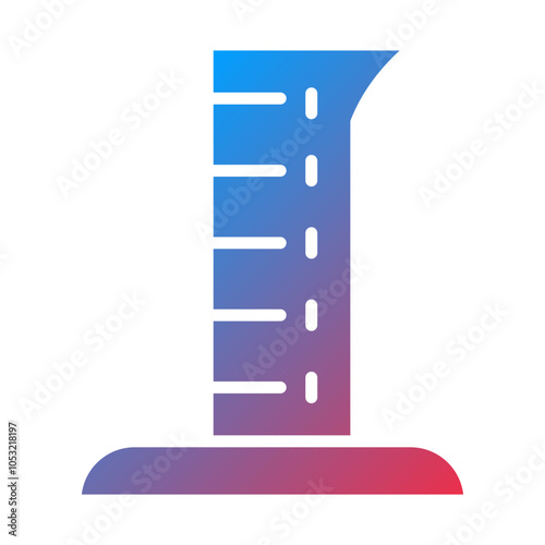 Graduated Cylinder icon style