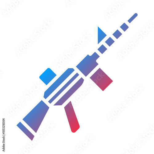 Gun icon style