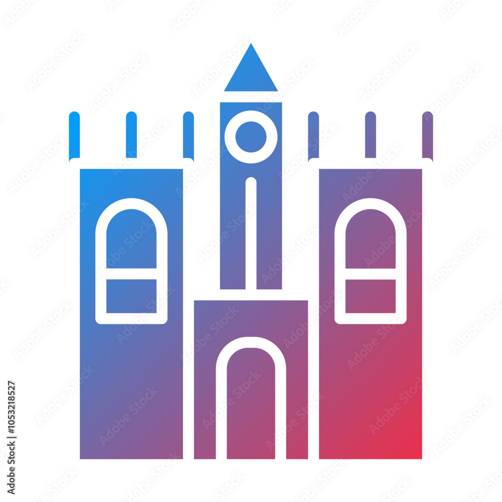 Castle icon style Castle icon style