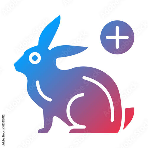 Rabbit Vet icon style