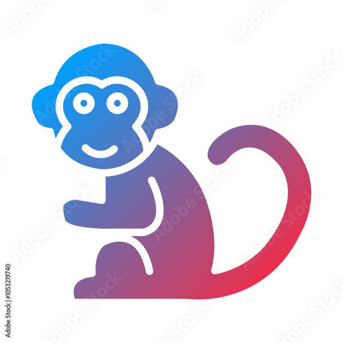 Monkey icon style