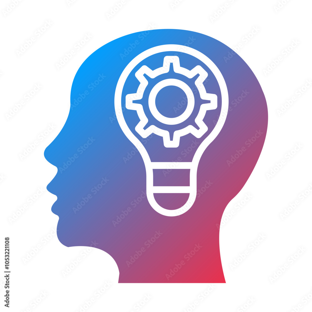 Creative Idea icon style Creative Idea icon style