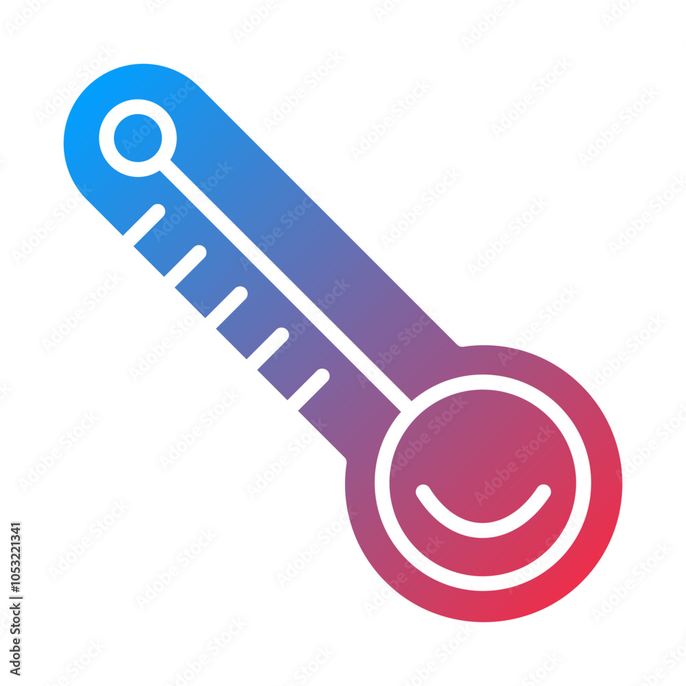 Mercury Thermometer icon style Mercury Thermometer icon style