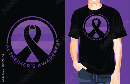 Alzheimers t-shirt design