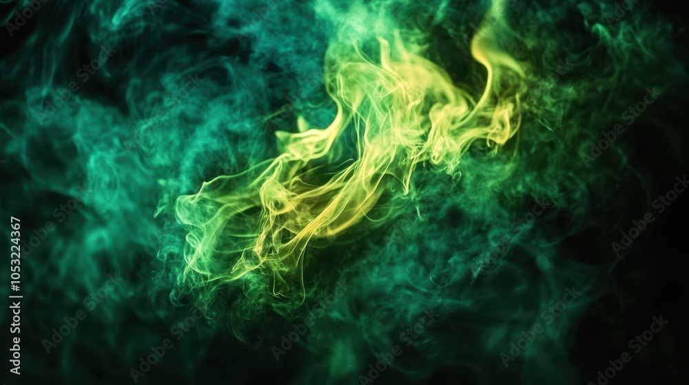 The Enigmatic Green Smoke The Enigmatic Green Smoke
