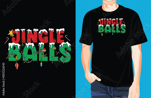 Jingle balls t-shirt design