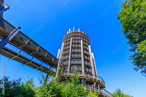 Baumwipfelpfad Panarbora, bei Waldbröl im Bergischen Land