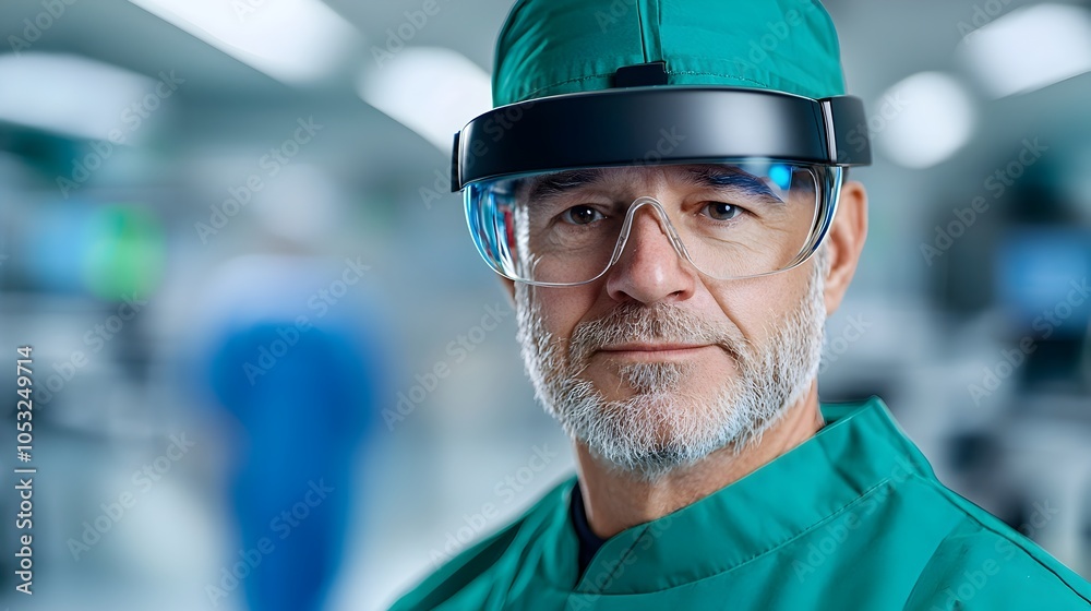 Portrait of a Doctor Engaging with Cutting Edge Holographic Healthcare Data Interface Focusing on the Latest Intelligence and Advancements in Medical Research and Innovation Portrait of a Doctor Engaging with Cutting Edge Holographic Healthcare Data Interface Focusing on the Latest Intelligence and Advancements in Medical Research and Innovation