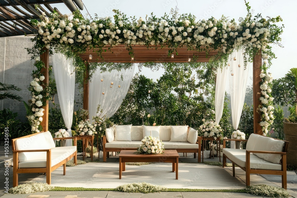 A minimalist celebration with simple decor and an elegant yet understated theme A minimalist celebration with simple decor and an elegant yet understated theme