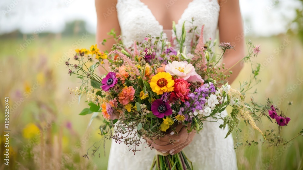 Eco-friendly floral design with locally sourced, seasonal flowers for a sustainable wedding Eco-friendly floral design with locally sourced, seasonal flowers for a sustainable wedding
