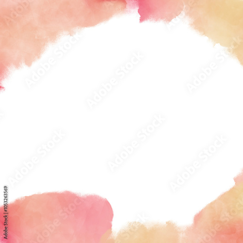 abstract brush stroke frame