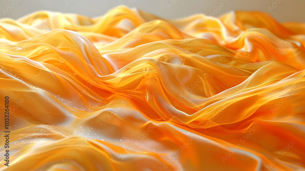 Obraz premium Abstract Orange Fabric Texture Background