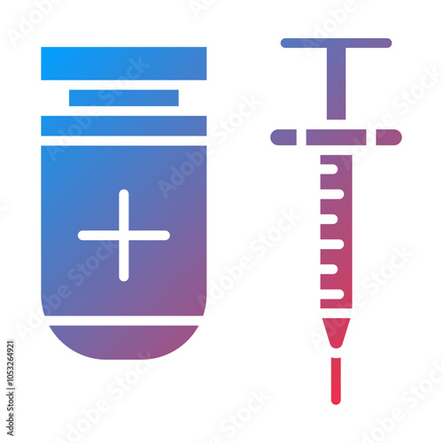 Opioids Vector Icon Style